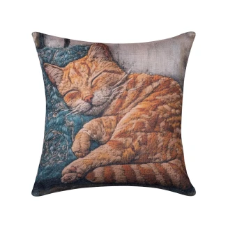Σταμπωτη Μαξιλαροθηκη (45Cm X 45Cm) Ks546 Silk Fashion