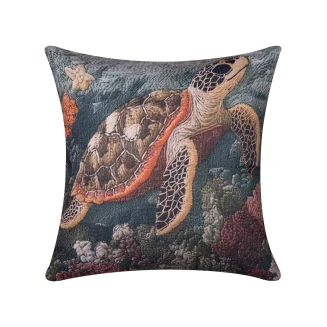 Σταμπωτη Μαξιλαροθηκη (45Cm X 45Cm) Ks549 Silk Fashion