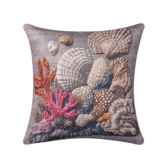 Σταμπωτη Μαξιλαροθηκη (45Cm X 45Cm) Ks550 Silk Fashion