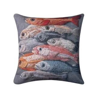 Σταμπωτη Μαξιλαροθηκη (45Cm X 45Cm) Ks556 Silk Fashion