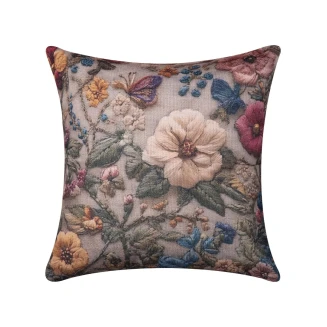 Σταμπωτη Μαξιλαροθηκη (45Cm X 45Cm) Ks558 Silk Fashion