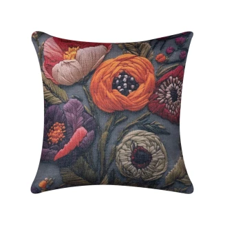 Σταμπωτη Μαξιλαροθηκη (45Cm X 45Cm) Ks559 Silk Fashion