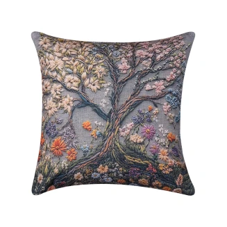Σταμπωτη Μαξιλαροθηκη (45Cm X 45Cm) Ks565 Silk Fashion