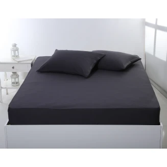 Silk Fashion Σεντόνι Με Λάστιχο Jersey (180X200+35) Dark Grey
