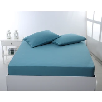 Silk Fashion Σεντόνι Με Λάστιχο Jersey (180X200+35) Petrol