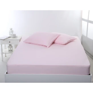 Silk Fashion Σεντόνι Με Λάστιχο Jersey (180X200+35) Pink