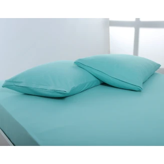 Silk Fashion Ζευγάρι Μαξιλαροθήκες Jersey (50X70) Sea Green