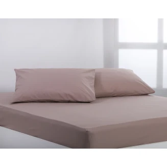 Silk Fashion Βαμβακερό σετ μαξιλαροθήκες essentials (52cm x 72cm ) mashroom