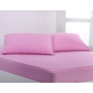 Silk Fashion Βαμβακερό σετ μαξιλαροθήκες essentials (52cm x 72cm ) pastel levander