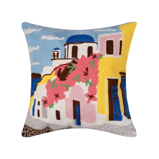Silk Fashion Μαξιλαροθηκη (45Cm X 45Cm) Πολύγαζο C13