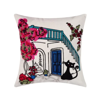 Silk Fashion Μαξιλαροθηκη (45Cm X 45Cm) Πολύγαζο C6