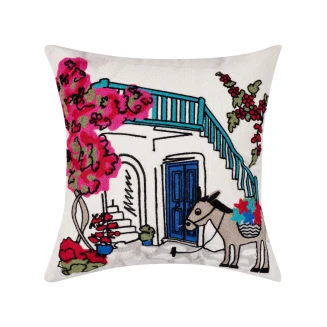 Silk Fashion Μαξιλαροθηκη (45Cm X 45Cm) Πολύγαζο C7