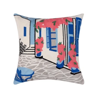 Silk Fashion Μαξιλαροθηκη (45Cm X 45Cm) Πολύγαζο C9