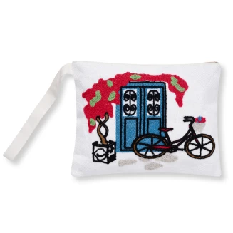 Silk Fashion Πορτοφόλι αλυσοβελονιά (13cm x 20cm) πολύγαζο 268