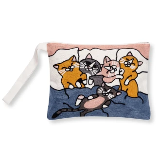 Silk Fashion Πορτοφόλι αλυσοβελονιά (19cm x 25cm) πολύγαζο 130