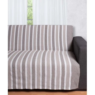 Silk Fashion Ριχτάρι Τριθέσιος 180x320 17250 Beige