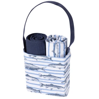 Silk Fashion Σετ 2 τεμαχίων σε τσαντάκι (40cm x 65cm) BS74905