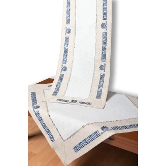 Silk Fashion Τραπεζομάντηλο WH19-010 (160cm x 350cm) μπλέ