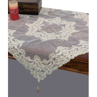 Καρέ 85x85 Silk Fashion YL135-128A Χρυσό