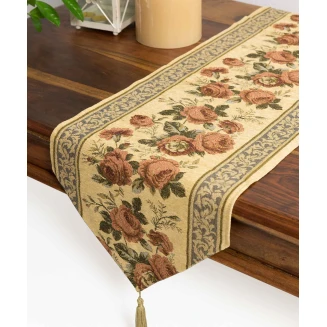 Τραβέρσα Runner 33x125 Silk Fashion Xm1801 Χρυσή