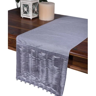 Τραβέρσα 40x170 Silk Fashion 3819 Πλισέ Μώβ
