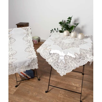 Τραβέρσα 45x170 Silk Fashion YL169-14B Λευκό