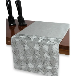 Τραπεζοκαρέ 140x140 Silk Fashion 1018 Γκρί