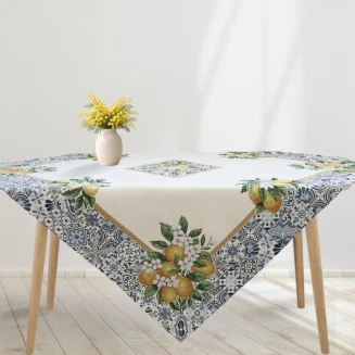 Σετ Σεμέν/Πετσετάκια 3 Τεμαχίων Στόφα Panel Dimeco Simona