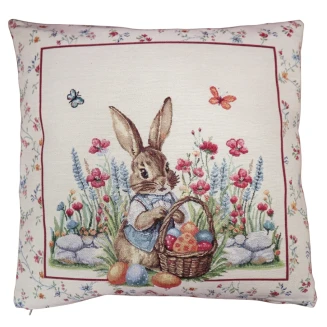 Πασχαλινή Μαξιλαροθήκη 45x45 Easter Flop Dimeco