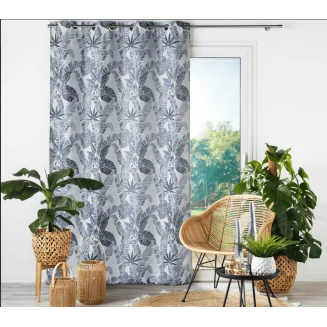 Κουρτίνα Με Κρίκους 140x260 Flamingo Cocoon grey