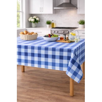 Flamingo Τραπεζομάντηλο φαγητού Σχ. 6997 polyester/cotton Blue 140x180