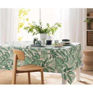 Flamingo Τραπεζομάντηλο 140x240cm Σχ. Stylis sauge polycotton 140x240