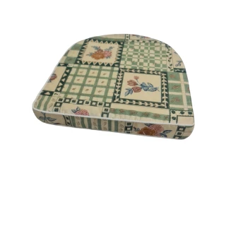 Μαξιλάρι Φερ-Φoρζέ Πέταλο 44x45 Vintange Πράσινο