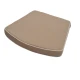 Μαξιλάρι Κάθισμα Φερ Φορζέ Ρουστίκ Αδιάβροχο 37/48x45x6 Be Comfy 6514 Μπέζ