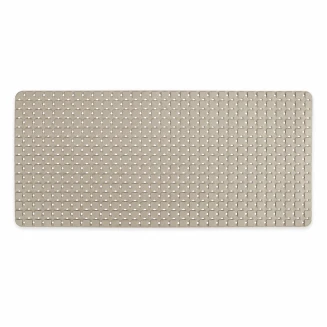 Αντιολισθητικό Πατάκι Μπάνιου TPR 35x78cm Μπεζ MRShome