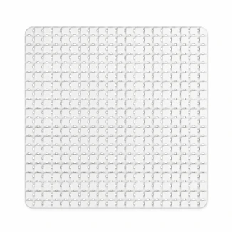 Αντιολισθητικό Πατάκι Μπάνιου TPR 52x52cm Λευκό MRShome