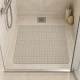 Αντιολισθητικό Πατάκι Μπάνιου TPR 52x52cm Μπεζ MRShome