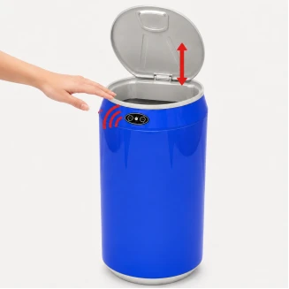Αυτόματος Κάδος Με Φωτοκύτταρο 12Lt Μπλέ Φ24x48.4cm MRShome