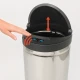 Αυτόματος Κάδος με Φωτοκύτταρο 30lt Inox Φ30.5x63cm MRShome