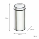 Αυτόματος Κάδος με Φωτοκύτταρο 58lt Inox Φ34.5x79.5cm MRShome