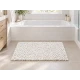 EVORA Χειροποίητο Πατάκι 50x70cm Λευκό C13 Mrshome