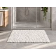 EVORA Χειροποίητο Πατάκι 50x70cm Λευκό C13 Mrshome
