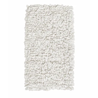 EVORA Χειροποίητο Πατάκι 50x70cm Λευκό C13 Mrshome