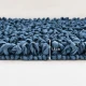 EVORA Χειροποίητο Πατάκι 50x70cm Μπλε C04 Mrshome