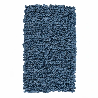 EVORA Χειροποίητο Πατάκι 50x70cm Μπλε C04 Mrshome