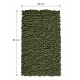 EVORA Χειροποίητο Πατάκι 50x70cm Πράσινο C10 Mrshome