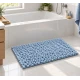 EVORA Χειροποίητο Πατάκι 60x120cm Γαλάζιο C05 Mrshome