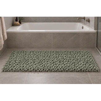 EVORA Χειροποίητο Πατάκι 60x120cm Jade C39 Mrshome