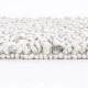 EVORA Χειροποίητο Πατάκι 60x120cm Λευκό C13 Mrshome