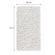 EVORA Χειροποίητο Πατάκι 60x120cm Λευκό C13 Mrshome